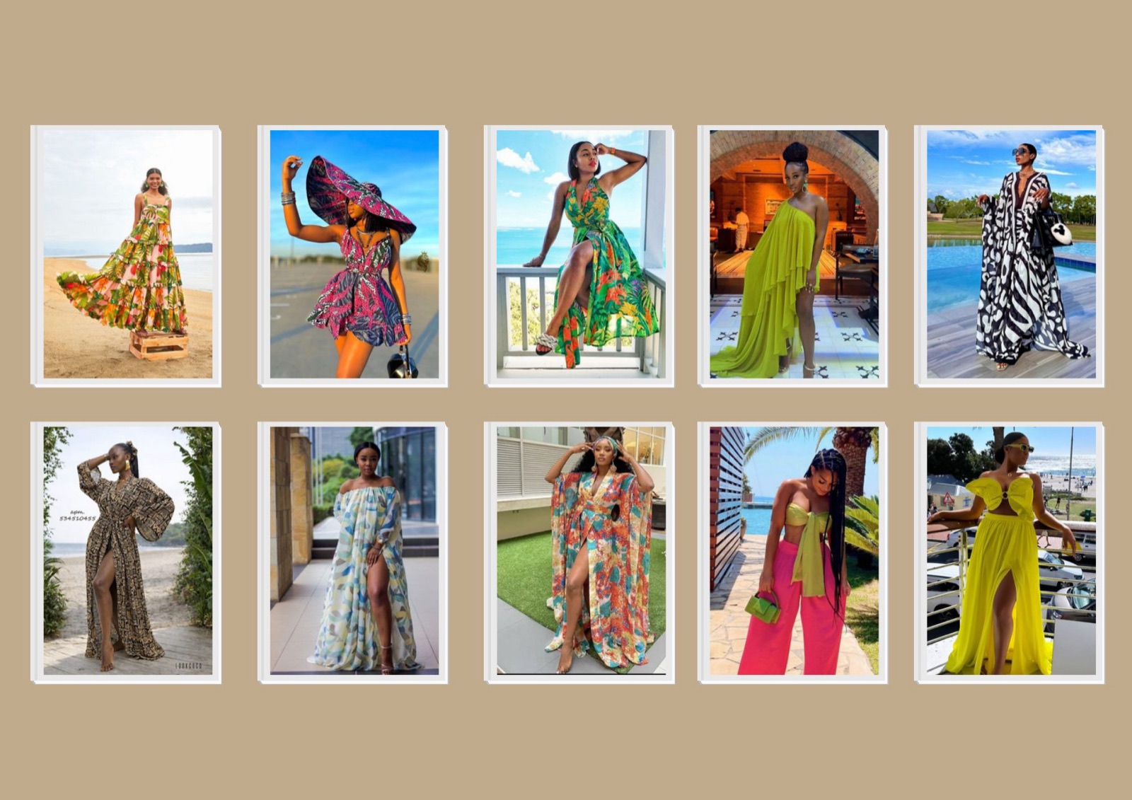 Tropical Rave · women's mood board