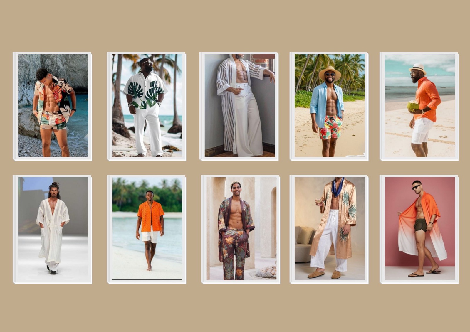 Tropical Rave · men's mood board